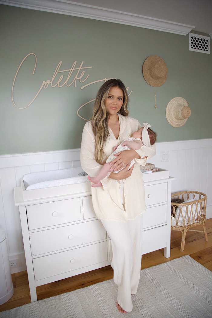 Katrina Scott with daughter Colette.